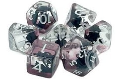 Animal Kingdom Dice - Swan Black